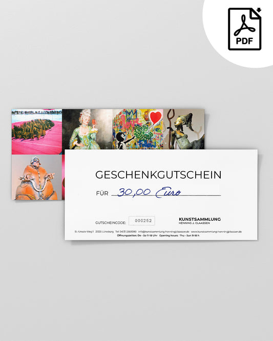 30€ Gutschein (PDF Download)