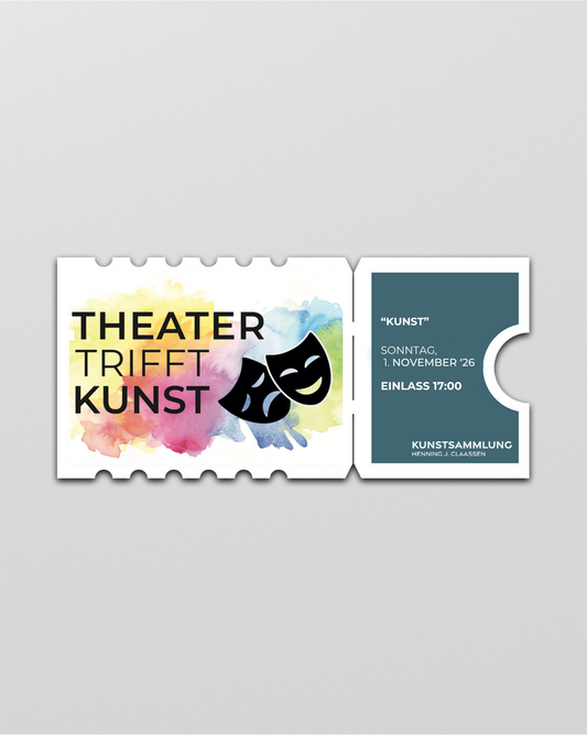 "KUNST", Sonntag 1. November 2026, 18:00 Uhr