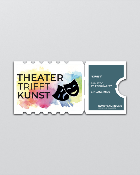 "KUNST", Samstag 27. Februar 2027, 20:00 Uhr